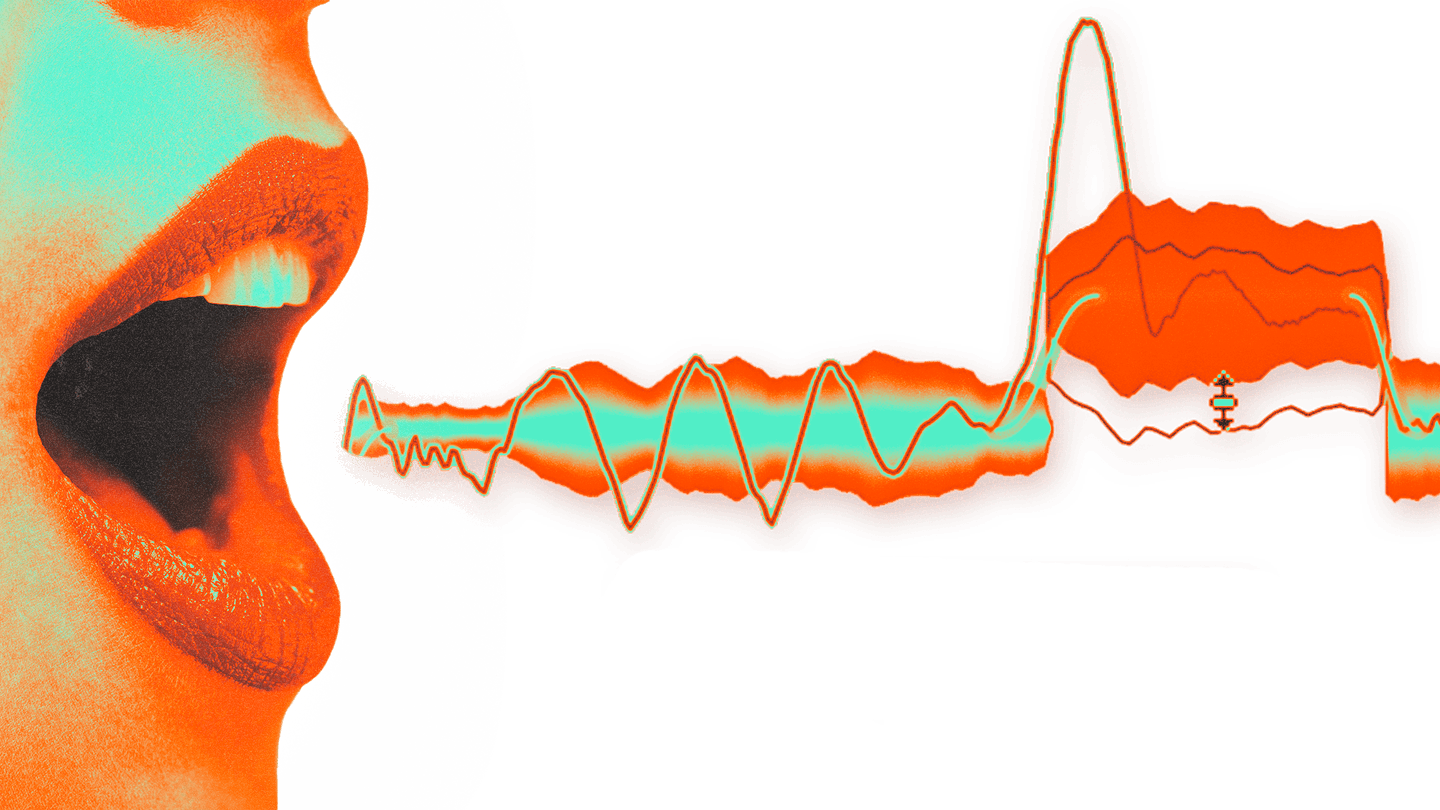 a singer's voice in celemony melodyne