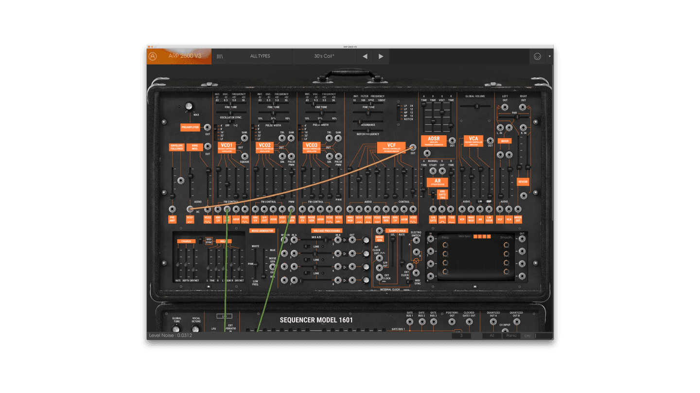 Go hands on with patching on the Arturia 2600 V.