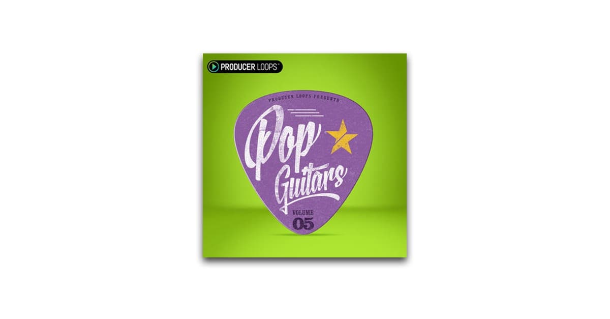 pop guitar samples