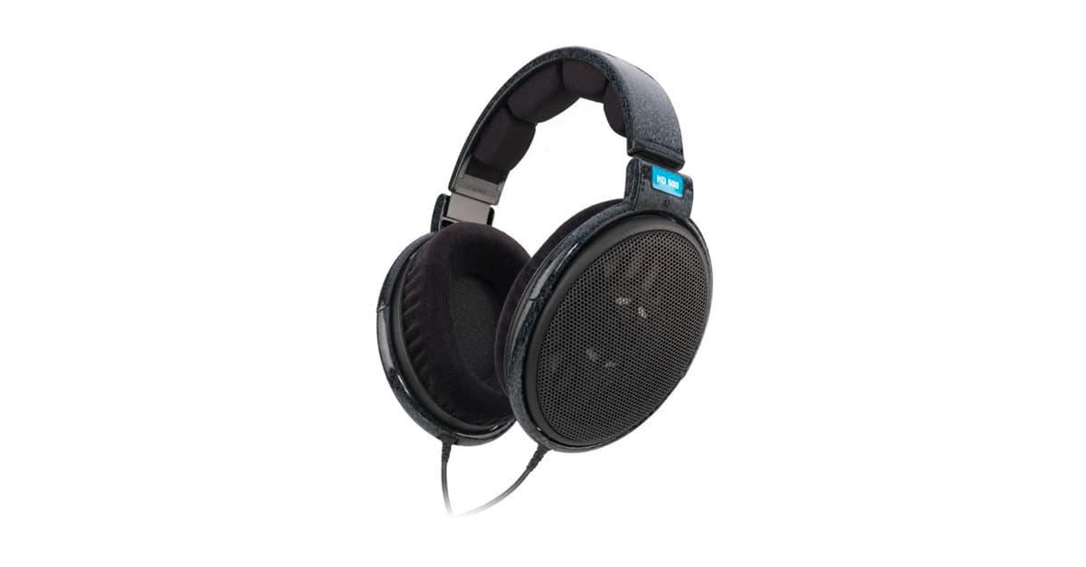 open-back type headphones