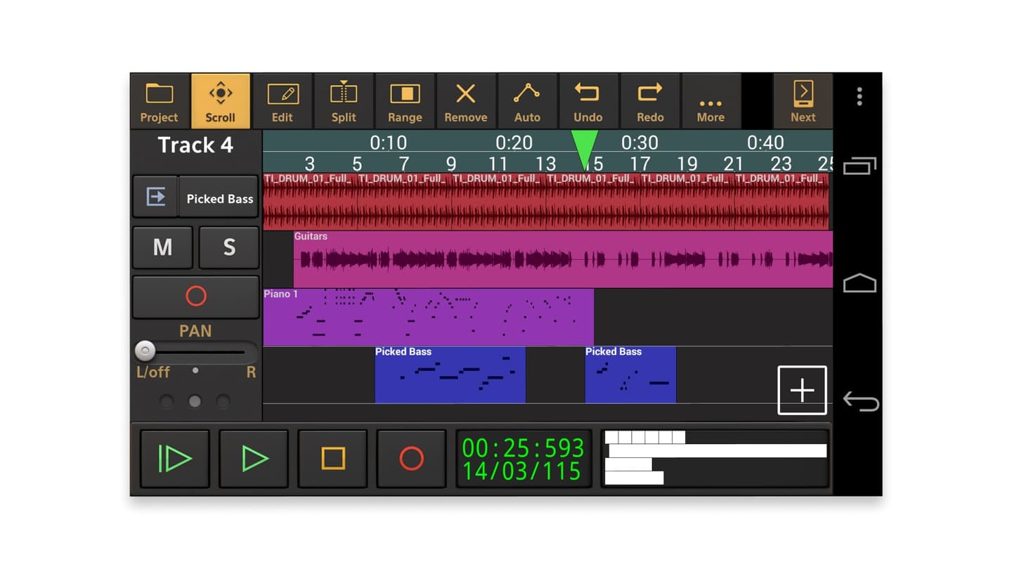 audio evolution mobile daw